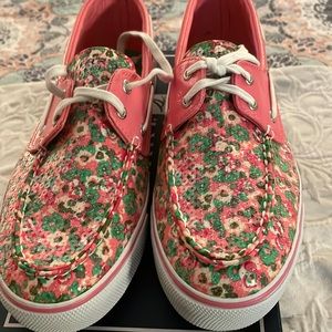 Sherry Top-Side Sequin Shoes